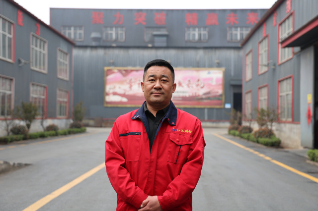 今日龍口丨江達汽配總經理牛純強：“攀高枝”創新使大勁回報社會