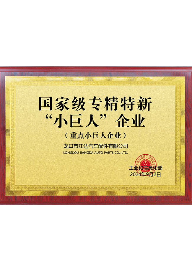 專精特新“小巨人”企業